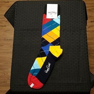 Multi-Colored Squared Men's Dress Socks Size 10-13